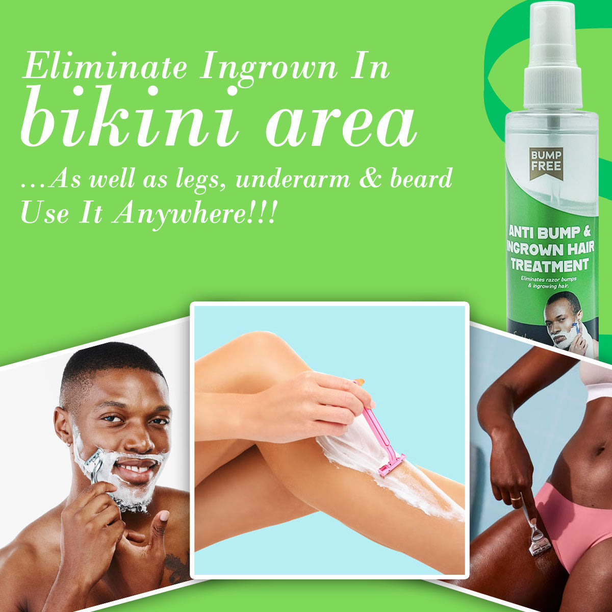 Bump Free Anti Bump And Ingrown Hair Treatment 100ml