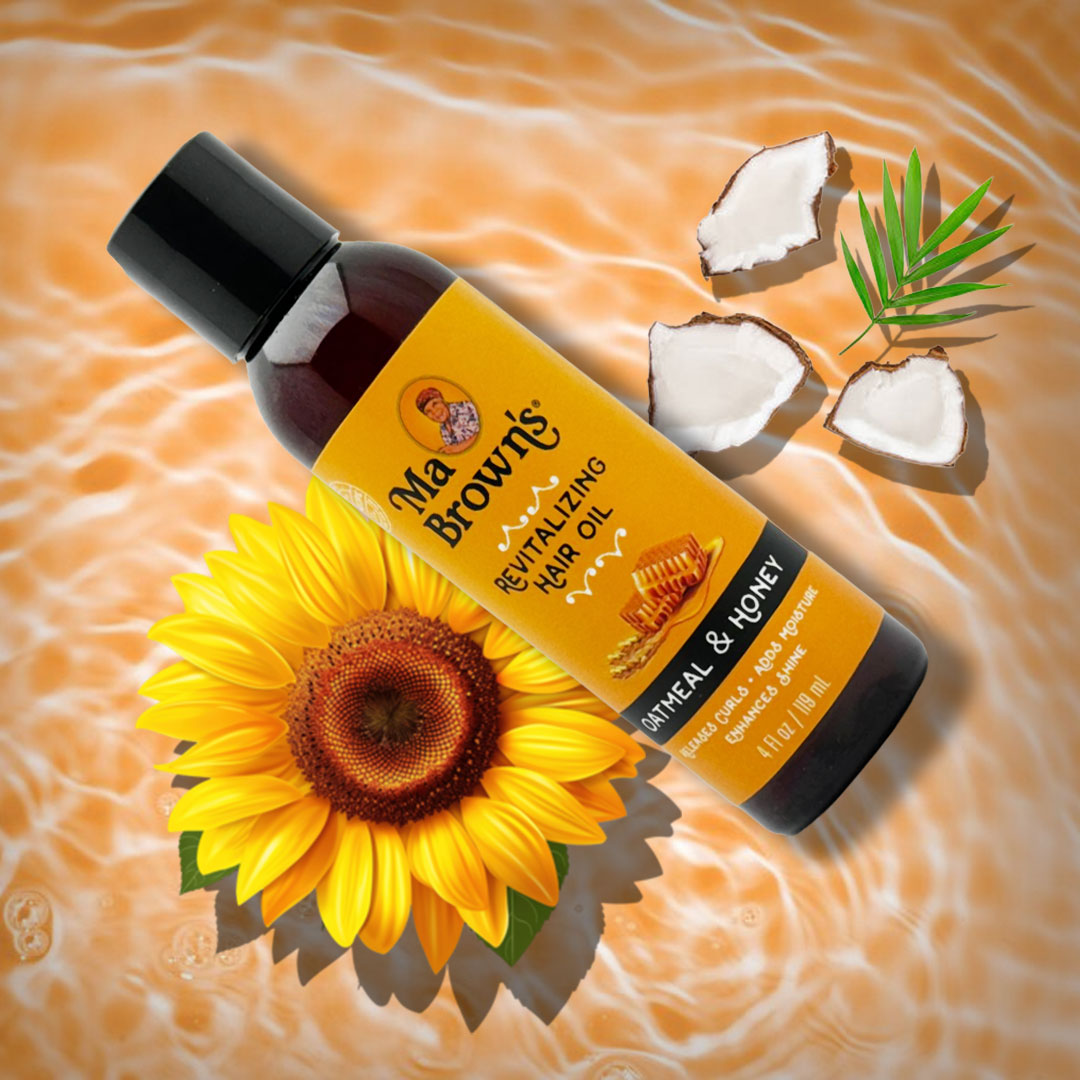 Ma Browns Revitalizing Hair Oil With Oatmeal And Honey - 119ml