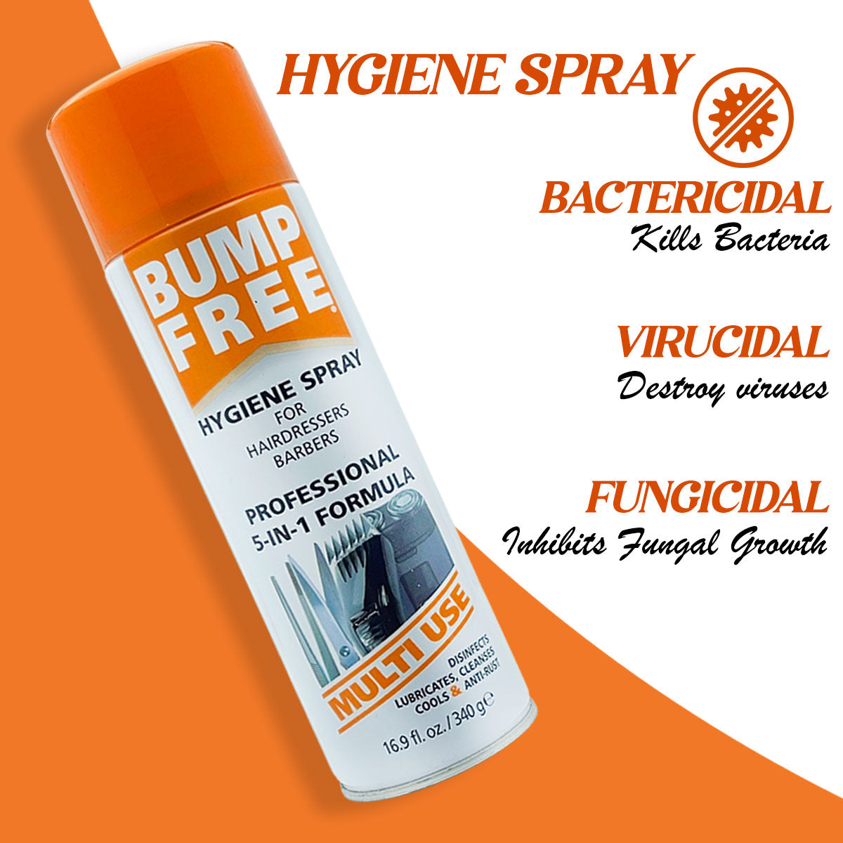 Bump Free Hygienic Clipper Spray 100ml / 500ml