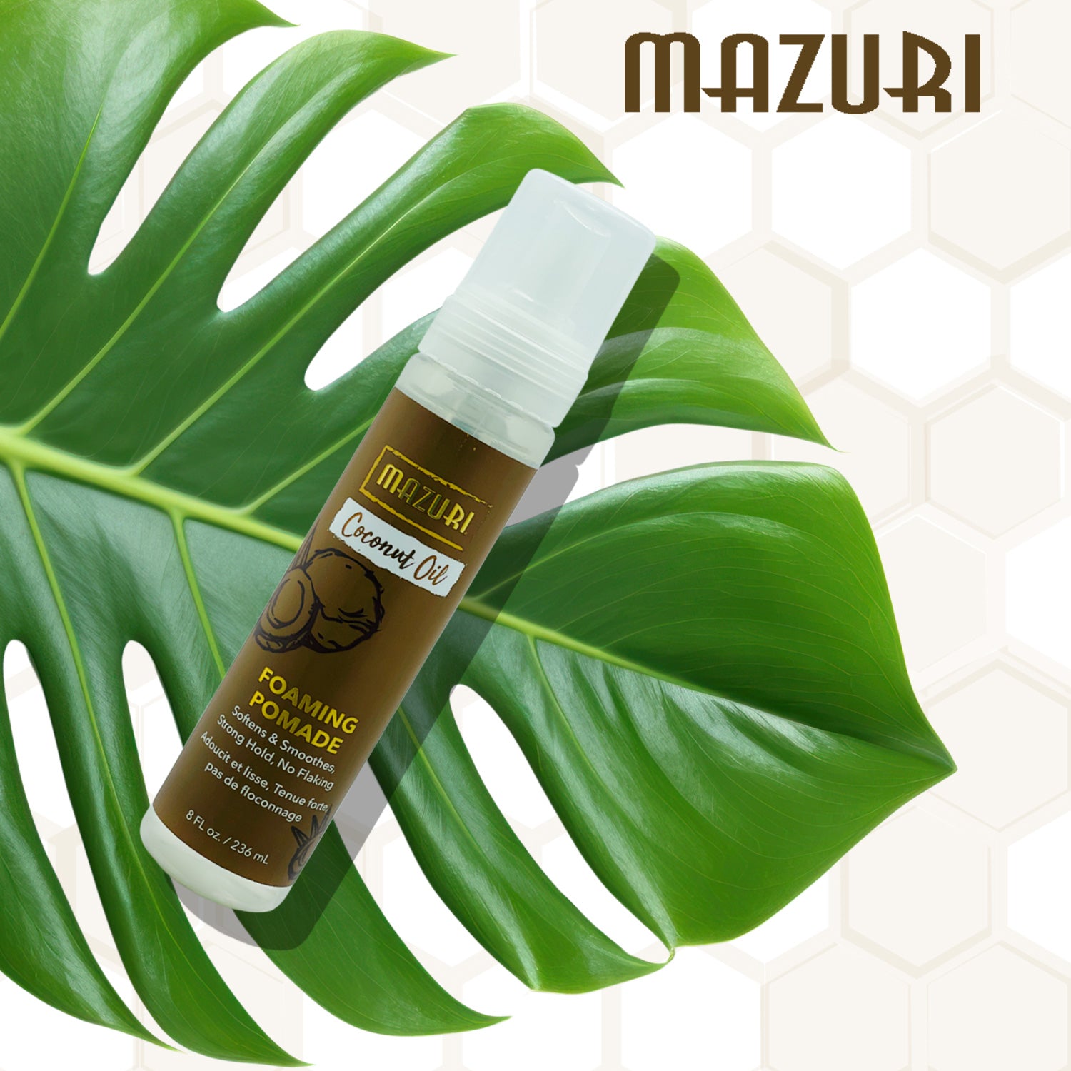 Mazuri Coconut Oil Foaming Pomade 236ml