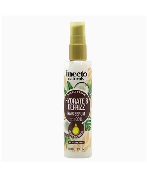 Inecto  Naturals Dream Creme Hydrate And Defrizz Hair Serum