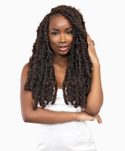 Janet Collection Nala Tress Syn Butterfly Locs Slim