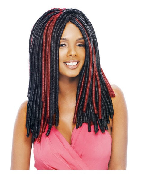 Janet Collection Noir 2 X Value Pack Syn Softex Dread Loc Braid