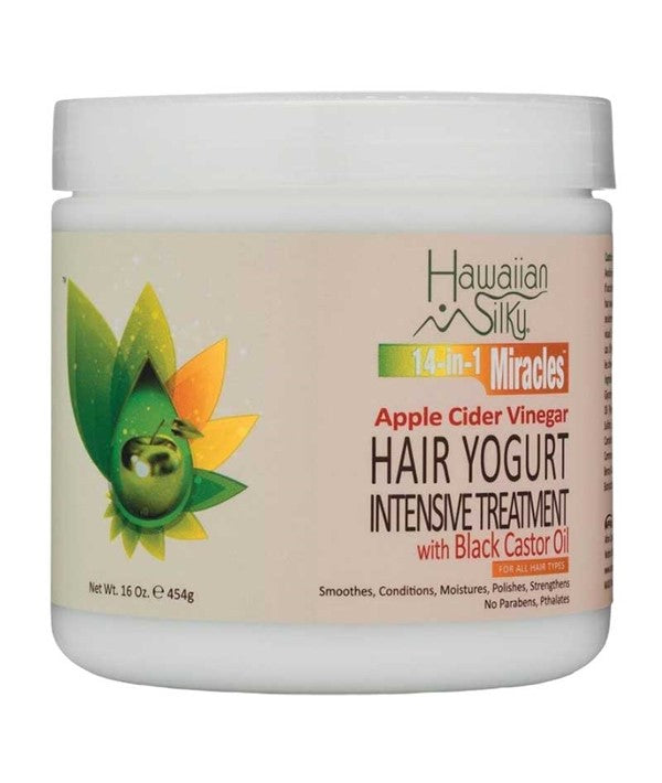 JF Labs Hawaiian Silky Apple Cider Vinegar Hair Yogurt Intensive Treat