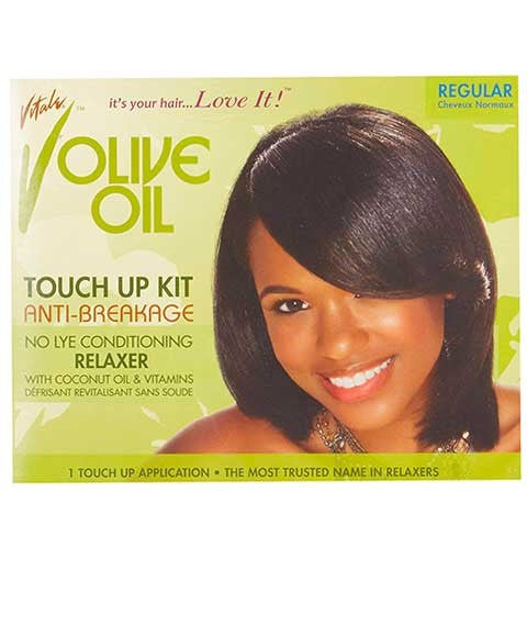 JF Labs Vitale Olive Oil Anti Breakage No Lye Relaxer Kit