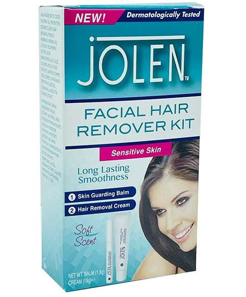 Jolen  Facial Hair Remover Kit