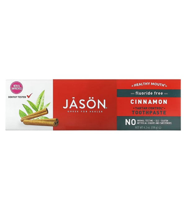 jason - Healthy Mouth Fluoride Free Cinnamon Toothpaste