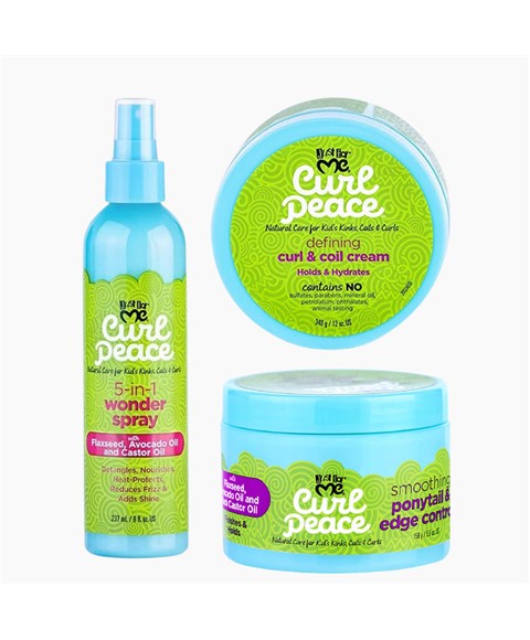 Just For Me  Curl Peace Kids Added Moisture Bundle