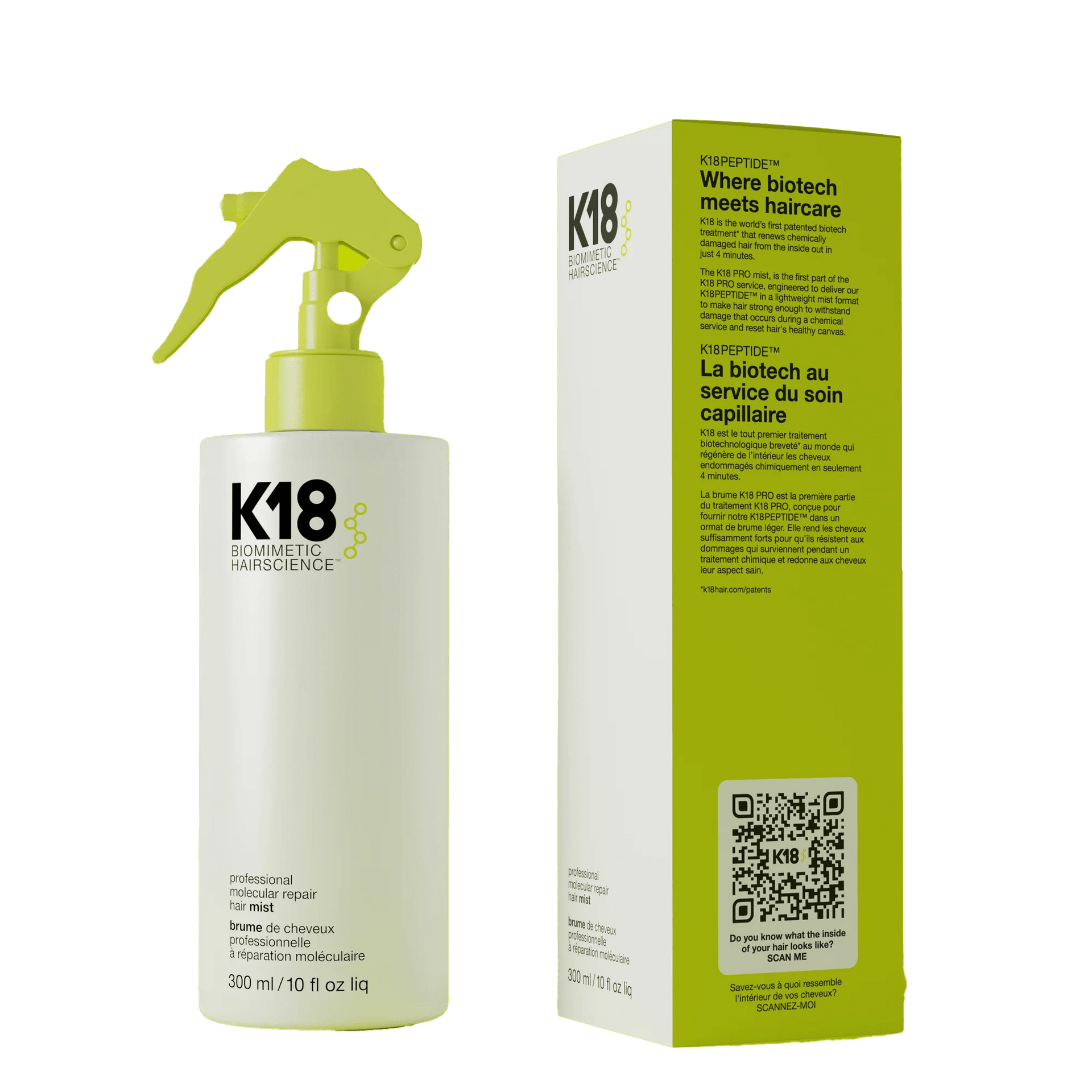 K18 Professional Molecular Repair Hair Mist 300ml