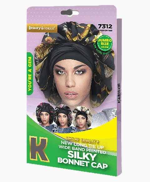 Kashmir Beauty Ambition Great Quality Silky Bonnet Cap 7312 Assorted