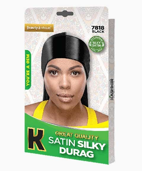 Kashmir Beauty Ambition Great Quality Satin Silky Durag 7818