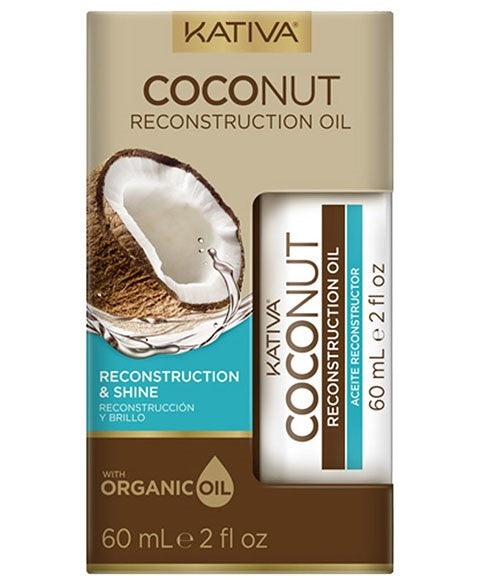 Kativa Coconut Reconstruction Organic Oil