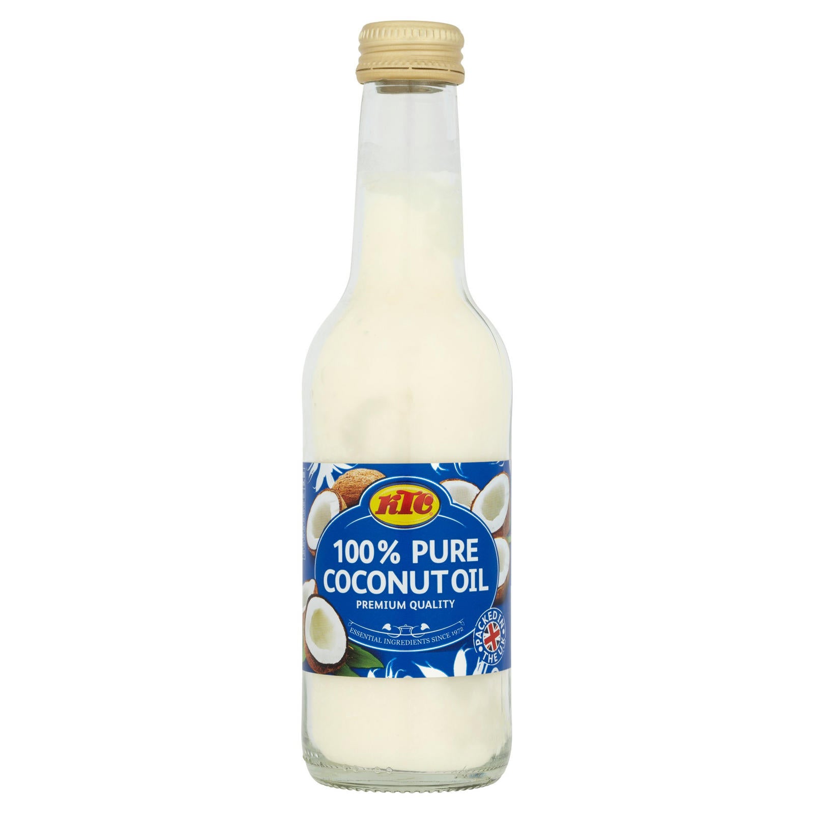 KTC 100% Pure Coconut Oil for Hair, Skin care, Cooking MultiPurpose 500ml /250ml