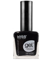 Kiss New York Professional Gel Strong Nail Polish KNP033 Black Hole