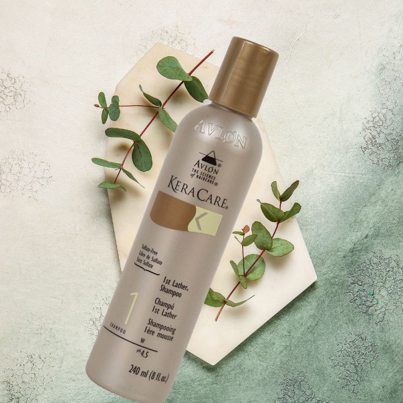 KeraCare 1st Lather Sulphate Free Shampoo 240ml / 950ml