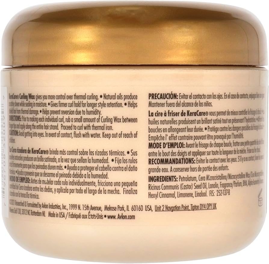 Avlon KeraCare Curling Wax 115g