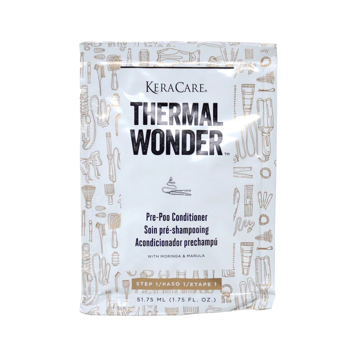 KeraCare Thermal Wonder Pre Poo Conditioner 51ml / 240ml
