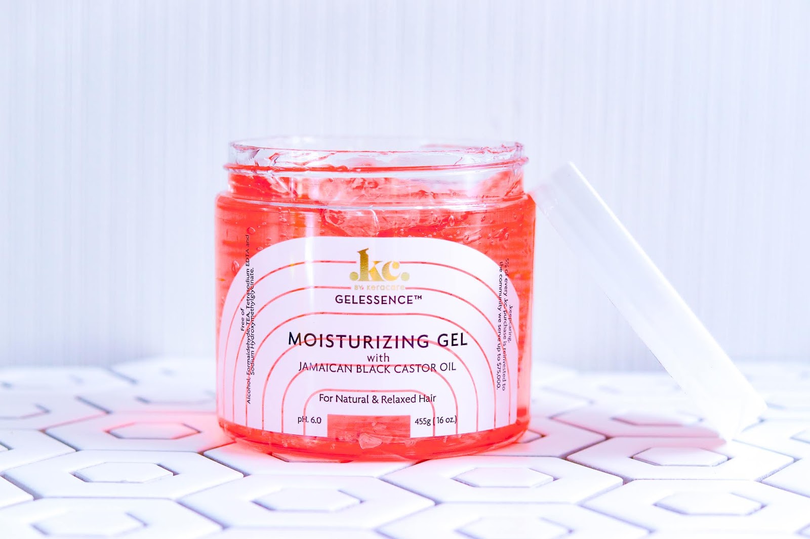 Keracare Gelessence Moisturizing Gel With Jamaican Black Castor Oil 455g