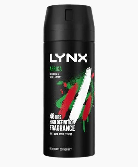 Lynx Africa 48H High Definition Fragrance Deodorant Spray