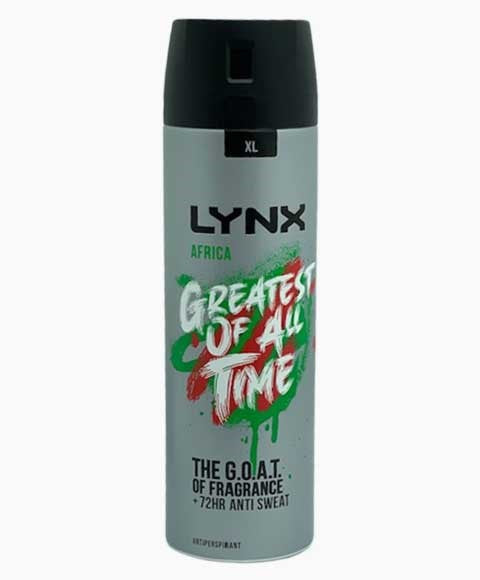 Lynx Africa Dry 48H Anti Perspirant Deodorant Spray