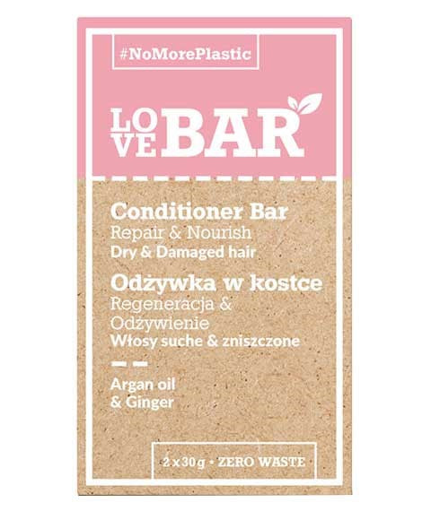 Love Bar  Conditioner Bar For Dry And Damaged Hair 