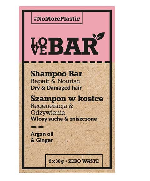 Love Bar  Shampoo Bar For Dry And Damaged Hair