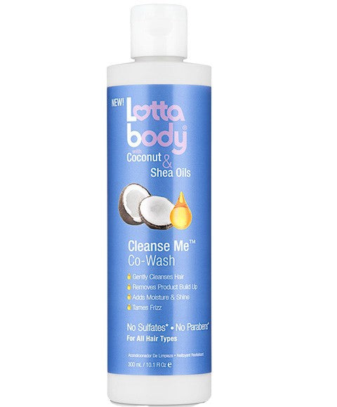 Lottabody Coconut And Shea Oils Clean Me Co Wash