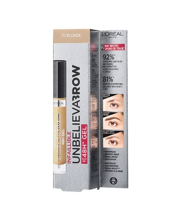 loreal Paris - Unbelieva Brow Long Lasting 48H Eyebrow Gel