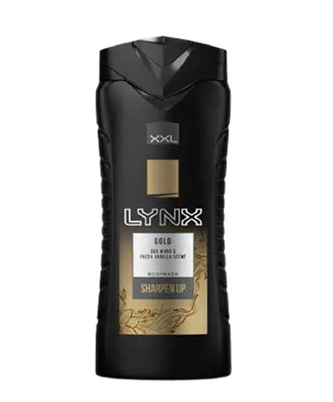 Lynx Gold Oud Wood And Dark Vanilla Sharpen Up Body Wash