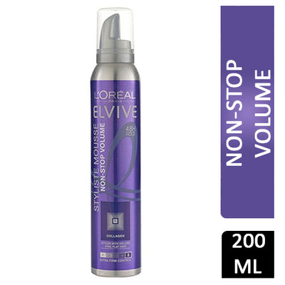 L'Oreal Paris Elvive Styliste Mousse for Non-Stop Volume - 200ml