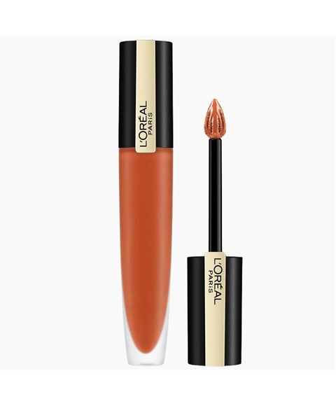 loreal Paris Rouge Signature Matte Liquid Lipstick I Achieve 112