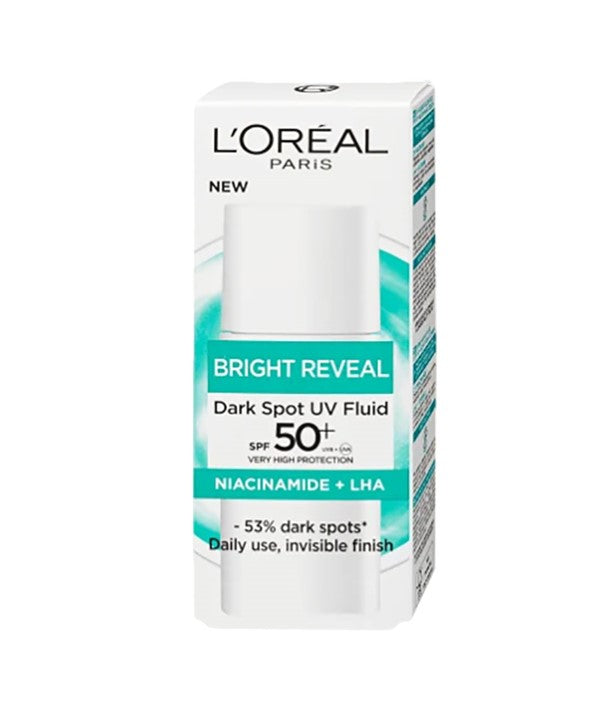 loreal Bright Reveal 50 Plus Dark Spot UV Fluid