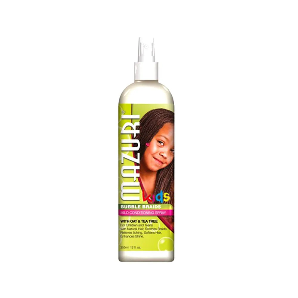 Mazuri Kids Bubble Braids Mild Conditioning Spray 355ml
