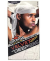 Bee Sales Superstar Velvet Deep Wave Durag Hot White 4803WHI