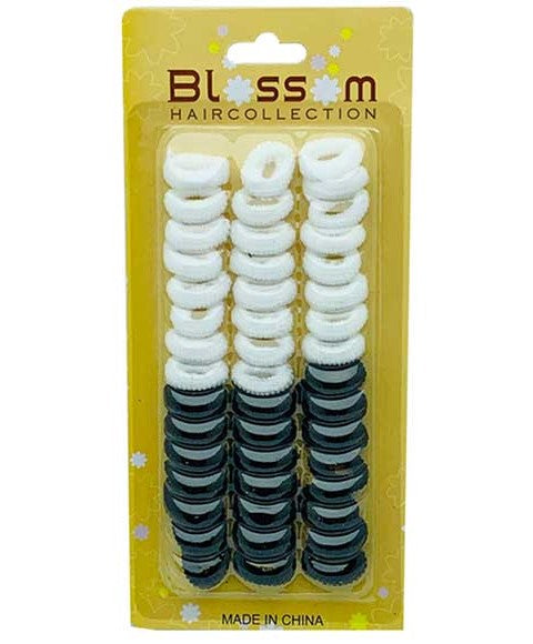Mayfair Blossom Hair Collection Black White Hair Grips 15022