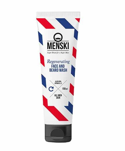 Menski Regenerating Face And Beard Wash