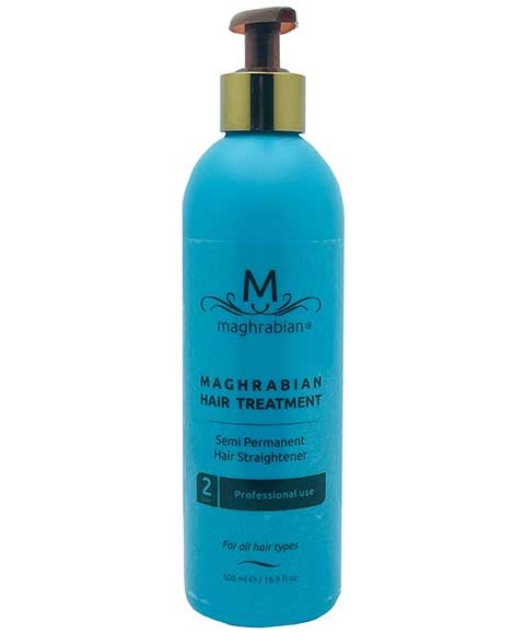 Maghrabian Semi Permanent Hair Straightener Step 2