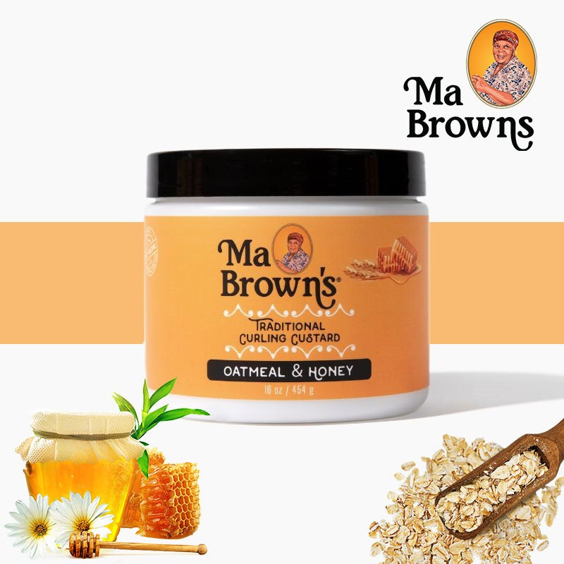 Ma Browns Traditional Curling Custard With Oatmeal And Honey - 454g