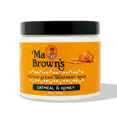 Ma Browns Protein Steam Treatment Rinse With Oatmeal And Honey - 454g