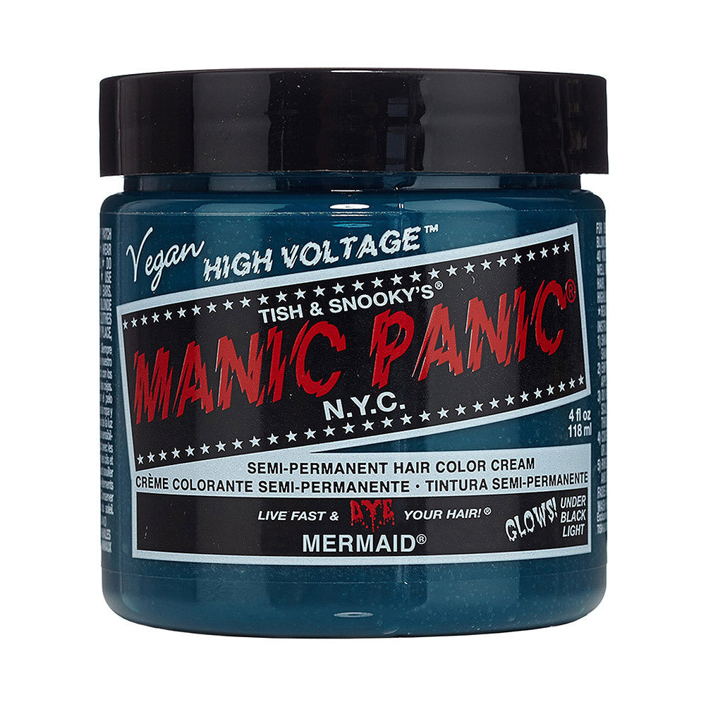 Manic Panic High Voltage Semi Permanent Hair Dye Cream Mermaid 118ml – UV Hair
