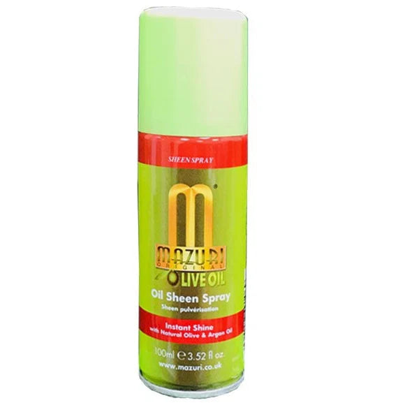 Mazuri Olive Oil Sheen Spray With Natural Olive And Argan Oil 100ml