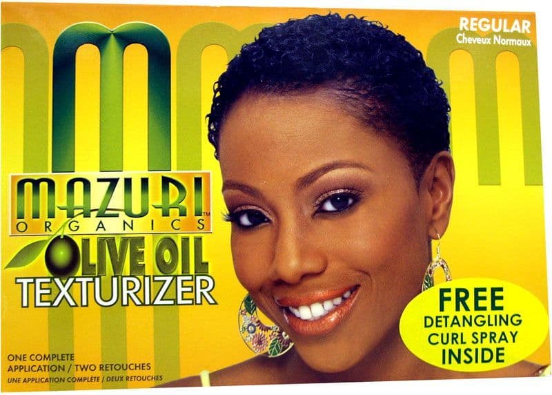 Mazuri Olive Oil Texturizer 1 Application Regular - Afro Hair Boutique