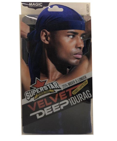 Bee Sales Superstar Velvet Deep Wave Durag 4803ROY