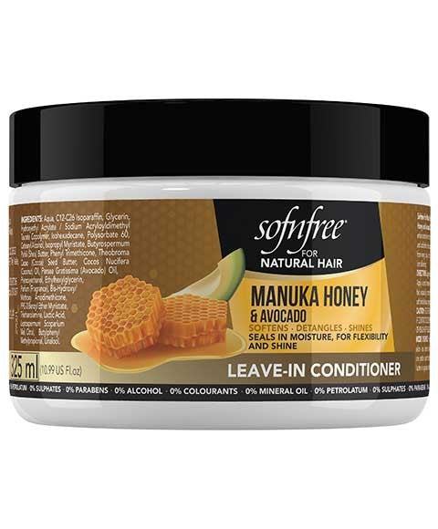 M And M Cosmetics Sof N Free Manuka Honey And Avocado Leave In Conditioner