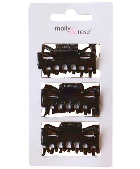 Molly And Rose Black Clamps HD162
