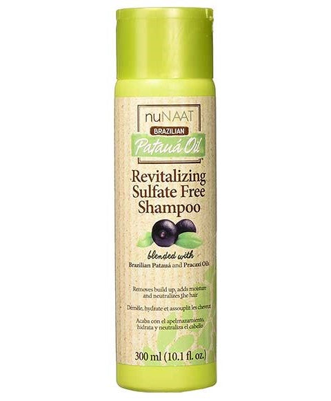 NuNAAT Brazil Pataua Oil Revitalizing Sulfate Free Shampoo