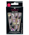 Nazila Nail Glitz Love Glamour Purple Butterfly
