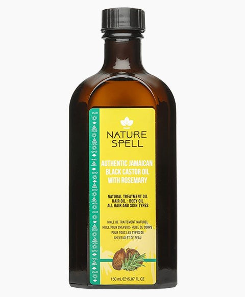 Nature Spell Jamaican Black Castor Oil With Rosemary