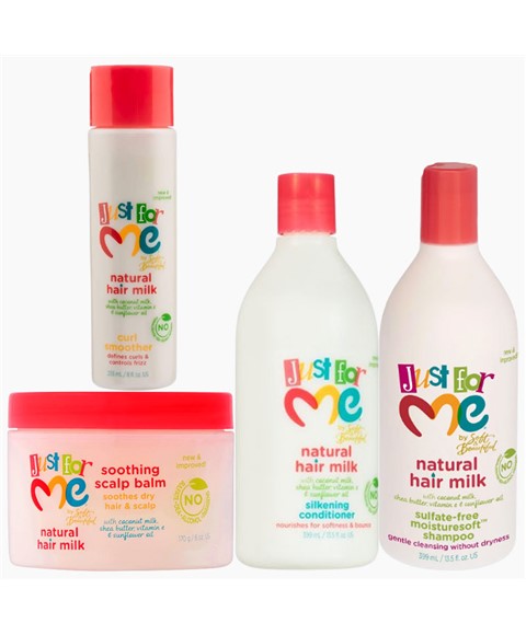 Just For Me Natural Hair Milk Wash Day Bundle