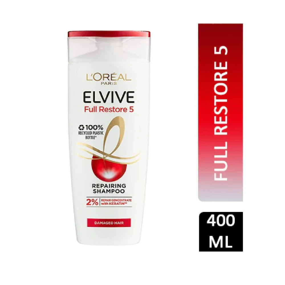 Loreal Paris Loreal Elvive Full Restore 5 Repairing Shampoo 400ml / 700ml